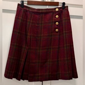 Vintage Valerie Stevens Plaid Skirt